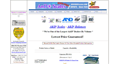 Desktop Screenshot of andscales.com